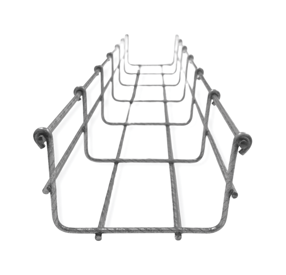 Charola Bimetálica Tipo Malla 54/100 mm - CHAROFIL para Exterior