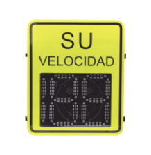 Radar Medidor de Velocidad de 3 Dí­gitos / Doble salida de Relevador / Tarjeta Micro SD / Puerto de red TCP IP /