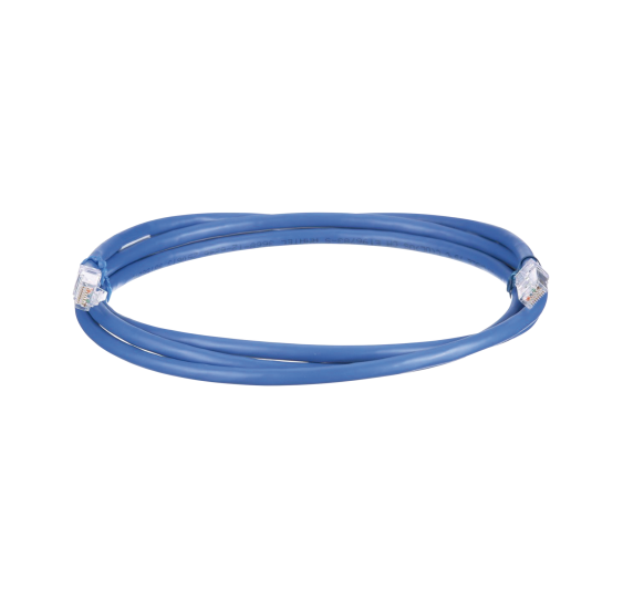 Cable de Parcheo UTP Cat6A 6.1 Metros Azul - Rendimiento Superior