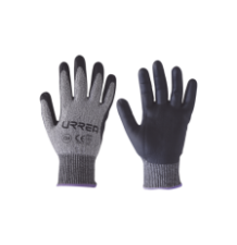 Guantes talla mediana supraneema con recubrimiento de nitrilo.