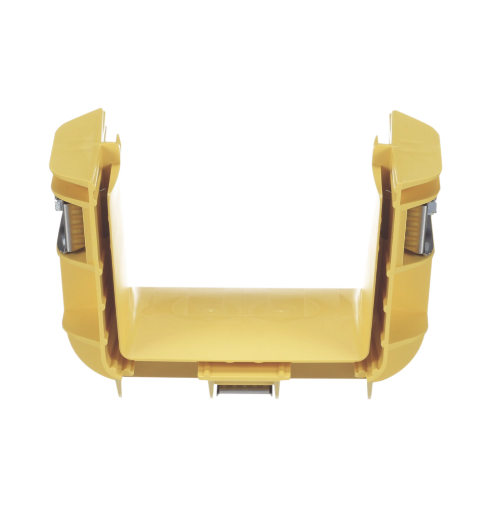 Union Recta 'Cople' Para Canaleta FiberRunner™ 4X4 Amarillo