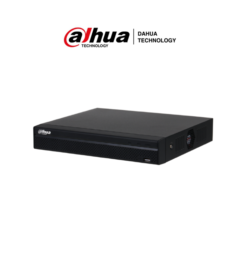 NVR DAHUA NVR1104HS-P-S3/H - 4 Canales IP, 8MP, 4K, PoE, Smart H.265+, Salida HDMI/VGA