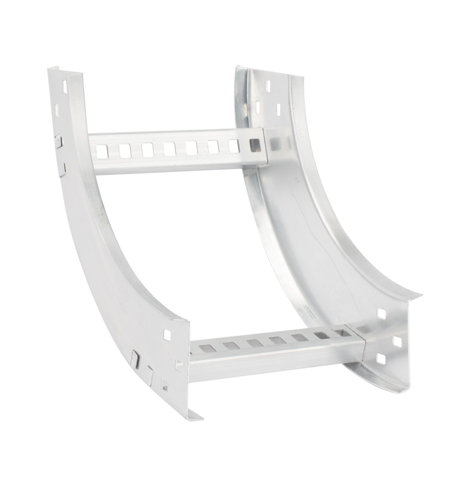 Curva Vertical Interior de Aluminio 90° Perfil Z | Racks y Gabinetes