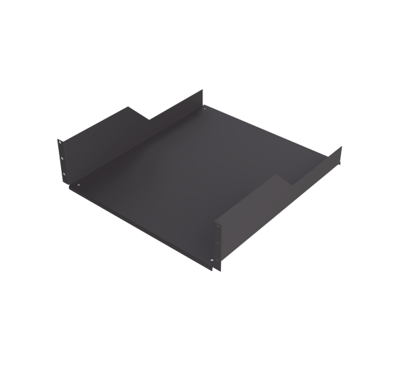 Charola para Rack de 19 in, 3U, 50 cm - Color Negro