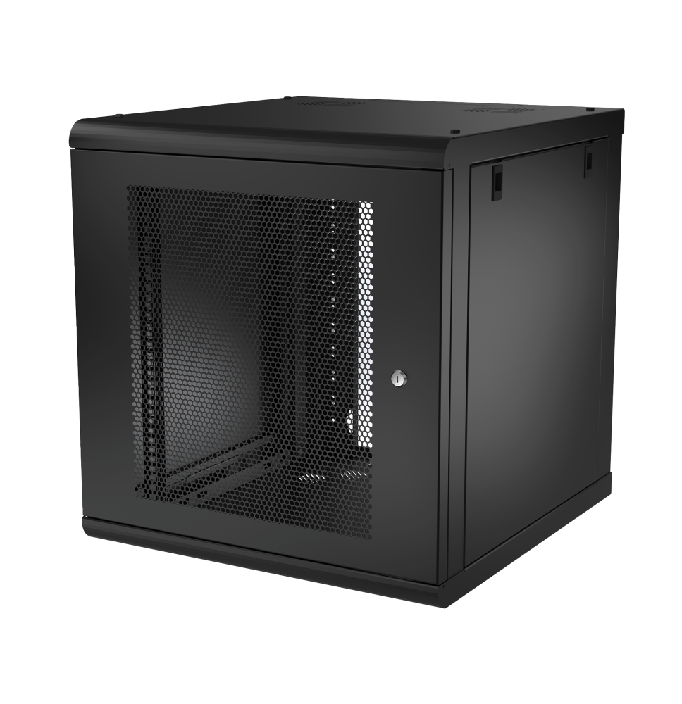Gabinete de Pared 12U - Rack 19 in Acero Reforzado - Ideal para Redes