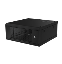 Gabinete de Pared 4U Rack 19" con Puerta Perforada - Acero Reforzado