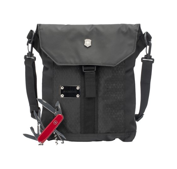 Paquete Victorinox de Mochila ADVENTURE TRAVELER DELUXE y Navaja CLIMBER de 14 Funciones.