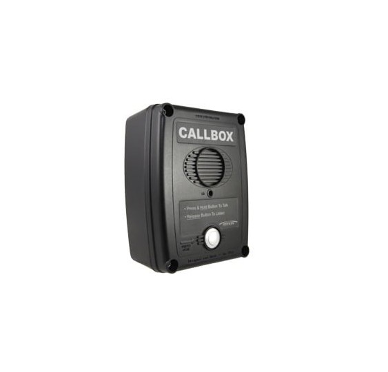 Callbox Intercomunicador Inalámbrico Serie Q7 en Color Negro