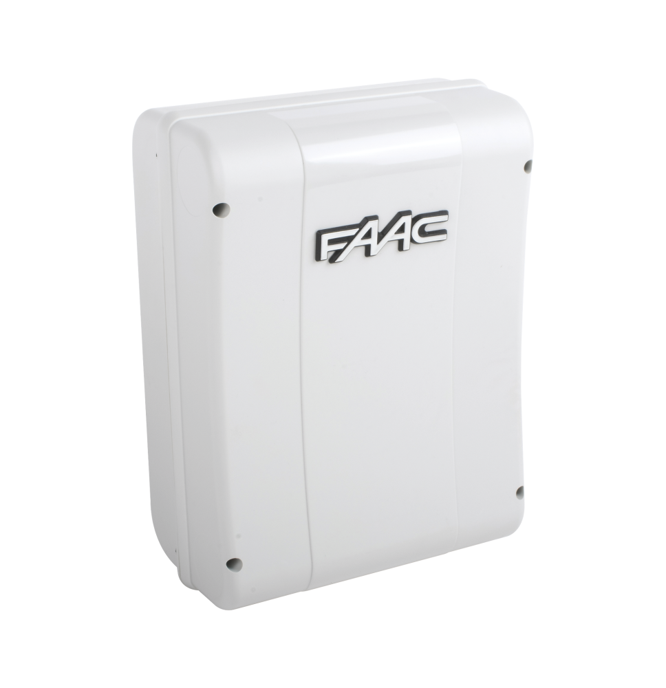 Cuadro de mando FAAC E024S para operadores abatibles  FAAC S418 y FAAC 770N