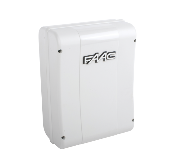 Cuadro de mando FAAC E024S para operadores abatibles  FAAC S418 y FAAC 770N