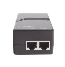 Inyector PoE estándar 802.3af Gigabit (50 V - 0.3 A - 15 W)