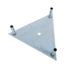 Base Triangular para Tramo STZ45 Galvanizado Electrolítico.