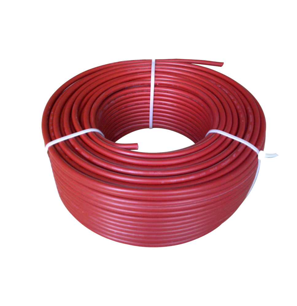 Cable Fotovoltaico Rojo  / 16 mm ( 6 AWG) / Material COBRE / 2000V / Rollo de 50 m