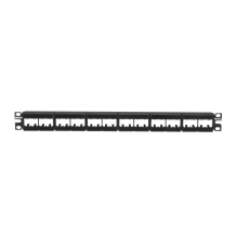 Panel de Parcheo Modular Mini-Com 24 Puertos - Rack 1UR