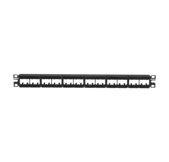 Panel de Parcheo Modular Mini-Com 24 Puertos - Rack 1UR