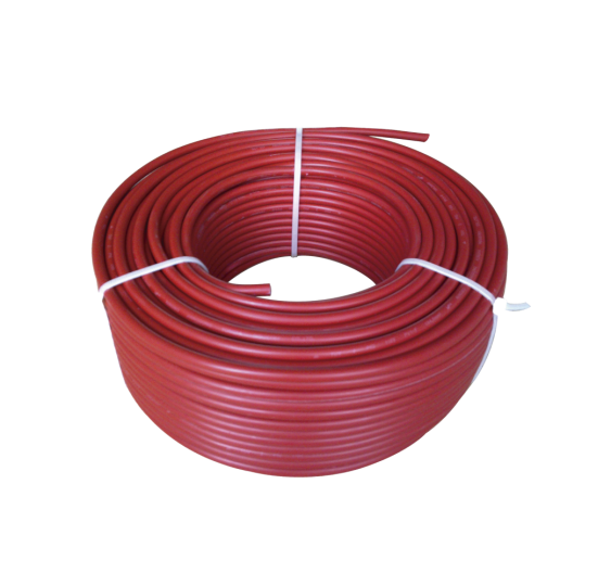 Cable Fotovoltaico Rojo / 10 mm ( 8 AWG) / Material COBRE /  2000V / Rollo de 50 metros.