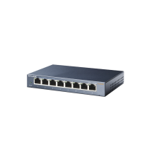 Switch Gigabit no administrable de 8 puertos 10/100/1000 Mbps