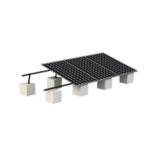 Montaje para Panel Solar, Riel "8" de 5400mm para Módulos con Espesor de 30-35mm, Velocidad de Viento Máx. 136km/h (20