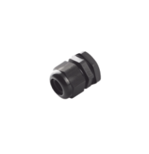 Conector Plástico Negro Tipo Glándula, para Cable de 6 a 12 mm de Diámetro.