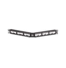 Panel de Parcheo Modular Mini-Com de 24 Puertos | Racks y Cableado