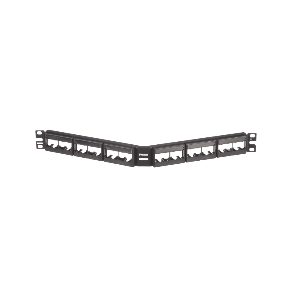 Panel de Parcheo Modular Mini-Com de 24 Puertos | Racks y Cableado