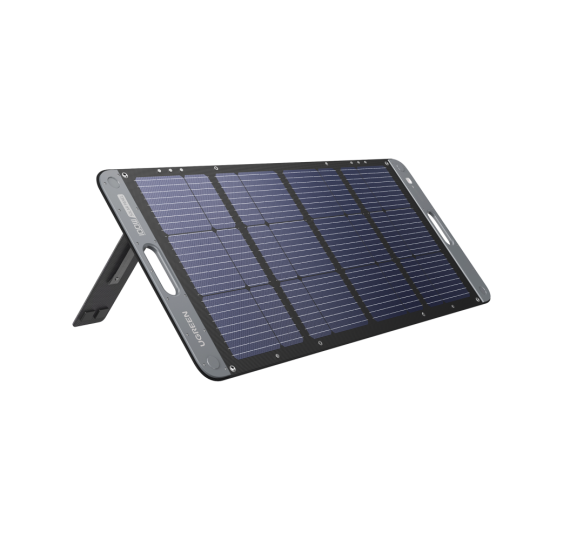 Panel Solar Plegable 100W / Recomendado para el Power Station Portable de 600W UGREEN /  Alta Eficiencia de Conversión