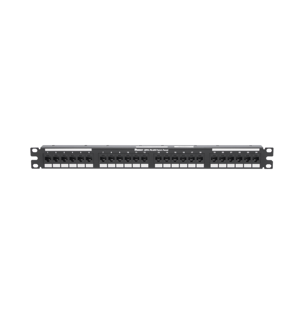 Panel de Parcheo de Impacto 24 Puertos Categoría 6 - 1UR