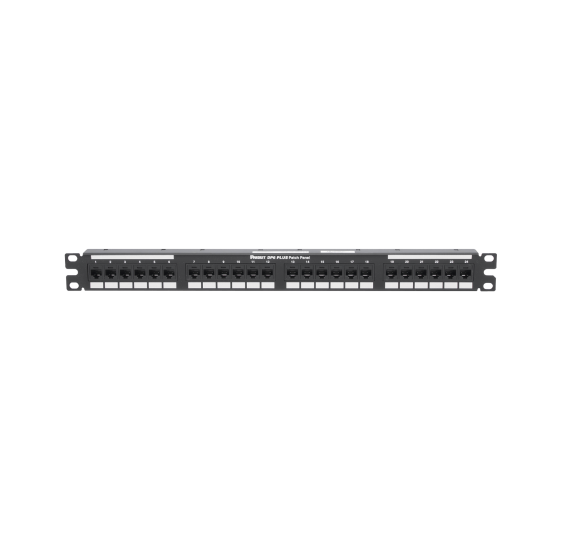 Panel de Parcheo de Impacto 24 Puertos Categoría 6 - 1UR