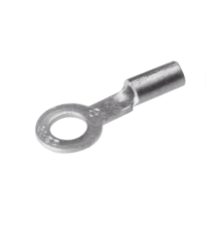 Zapata Terminal de Ojillo BURNDY para Tornillo de 1/4" (6 mm) y Calibre 12-10 AWG.