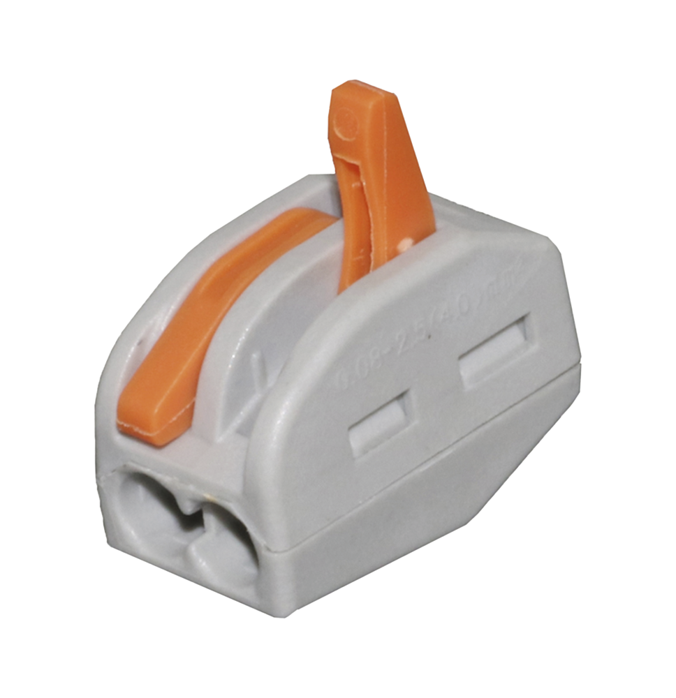 Conector Compacto para 1 Cable de Entrada 1 Cable de Salida / Cables Compatibles 12AWG-28AWG