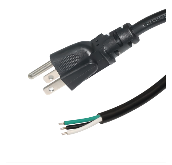 Cable de Alimentación Eléctrica para 120-240 Vca / 1. 8 metros / 3 Fases / Cables Libres