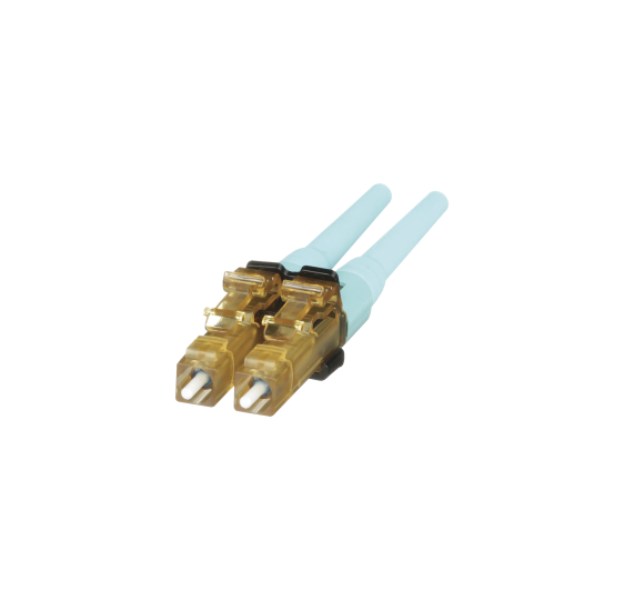 Conector de Fibra Óptica LC Duplex OptiCam Multimodo 50/125 OM3/OM4 - Compra en Línea