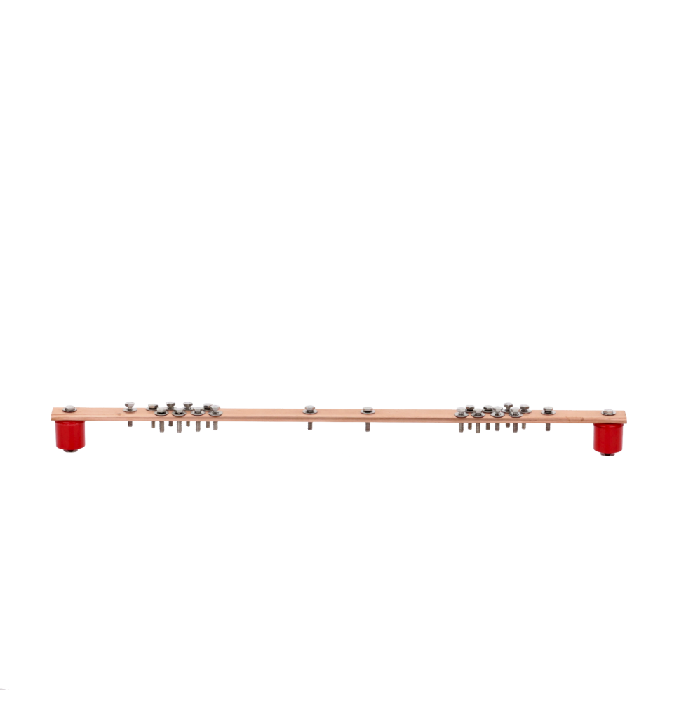 Barra de Distribución de Tierra Física 19" - Rack y Telecomunicaciones
