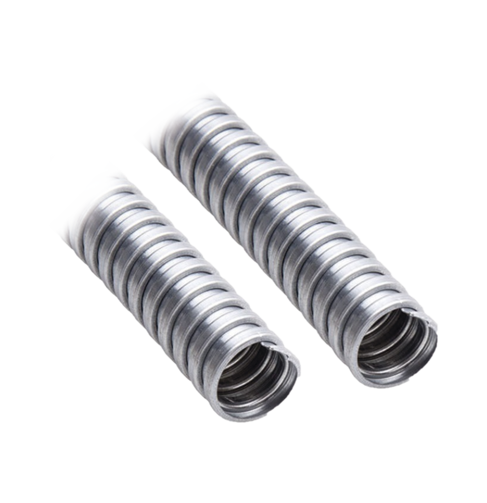 Tubo Flexible de 1/2" en Acero Galvanizado - 50 m - Calidad Superior