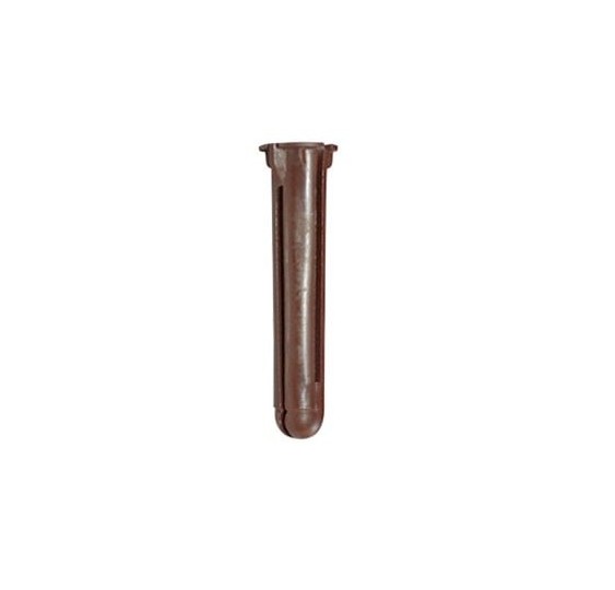 Taquete cafe 5/16" para tornillo 10mm x 1 3/4" (100pzs) (1104-04100)