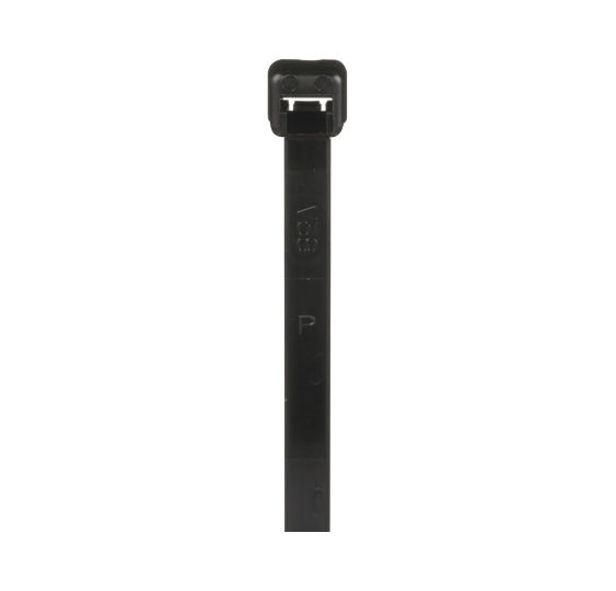 Cincho de Nylon 6.6 de Bloqueo 188 mm x 4.8 mm Negro - Paquete de 1000pz