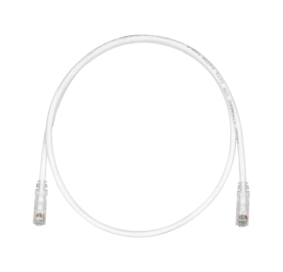 Cable de Parcheo UTP Cat6 Blanco Mate 9.14 Metros - Alta Velocidad