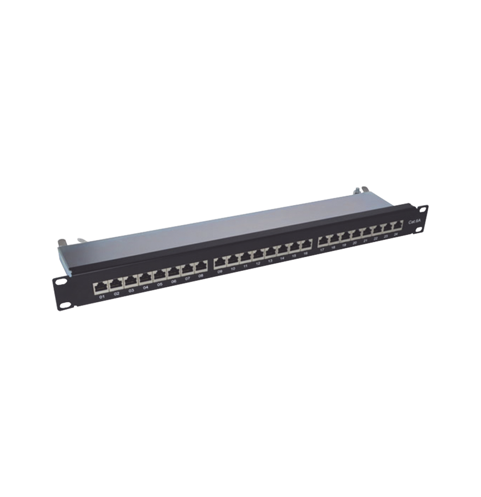 Panel de Parcheo Impacto 24 Puertos Cat6A | Tienda Online