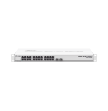 Cloud Smart Switch, 24 puertos Gigabit, 2 puertos SFP+ SwitchOS