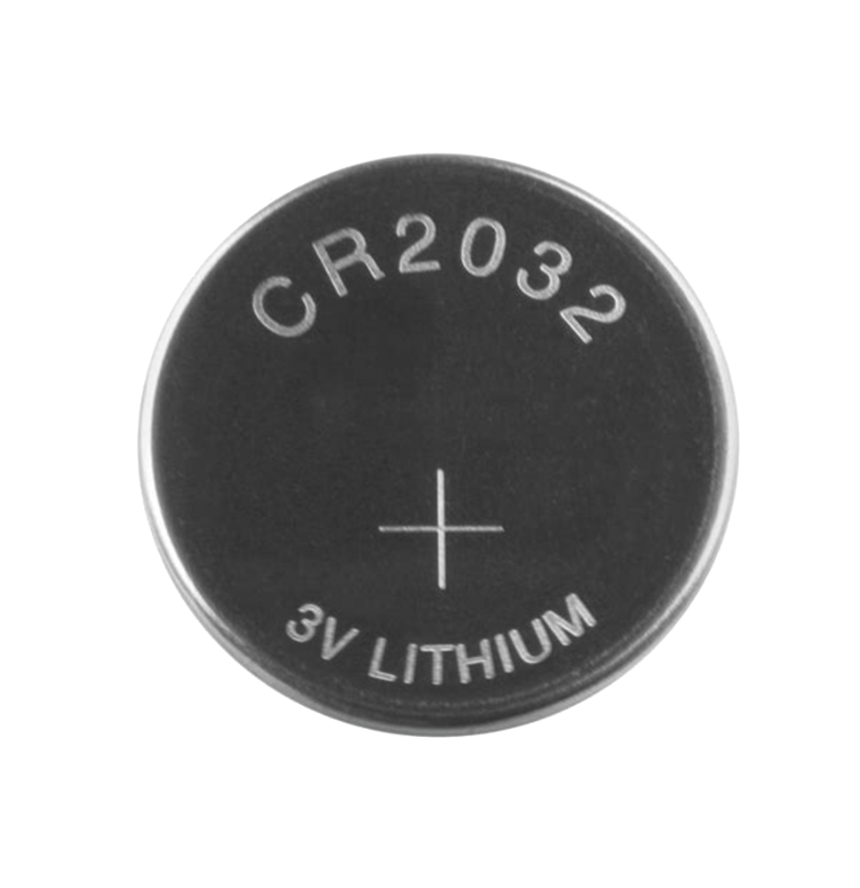 Batería de litio CR2032 de 3 V a 225 mAh (No recargable)