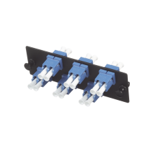 Placa Acopladora Fibra Óptica FAP - 6 Conectores LC Duplex (12 Fibras)