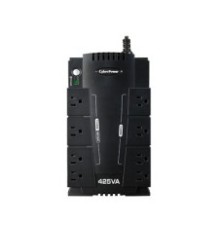 UPS de 425 VA/255 W, Topología Standby, Entrada 120 Vca NEMA 5-15P, Tipo Gabinete Compacto, Con 8 Tomas NEMA 5-15R