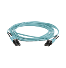 Jumper de Fibra Óptica Multimodo 50/125 OM4 LC-LC Duplex 15 Metros - Tienda Online