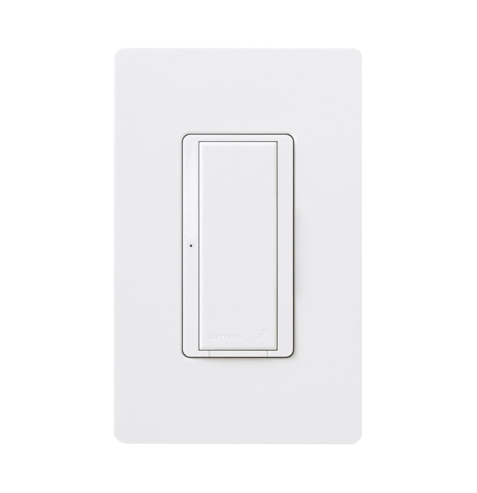 (RadioRA2) Interruptor Inteligente On/Off, requiere cable neutro. 8A, /120V, compatible con RA2Select y RR3.