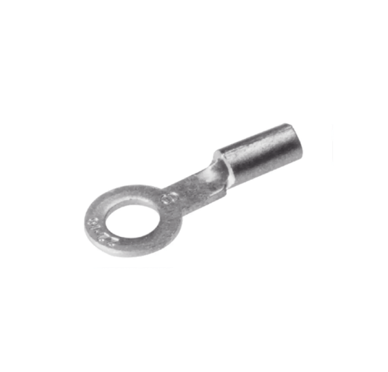 Zapata Terminal de Ojillo BURNDY  para Tornillo 3/8 " (10 mm)  y Calibre 12-10 AWG.