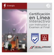 Certificación Virtual en Tierras Físicas y Pararrayos Total Ground (Válida Ante Secretaría del Trabajo)