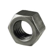 Tuerca Hexagonal Galvanizada de 3/8" (9.5 mm)/ Bolsa con 100 piezas.