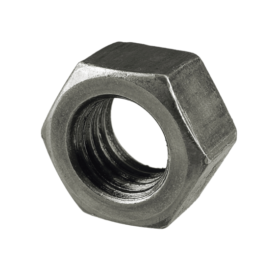 Tuerca Hexagonal Galvanizada de 3/8" (9.5 mm)/ Bolsa con 100 piezas.