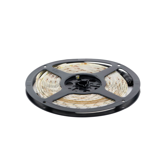 Tira Led de 5 m / Cálido / Uso Exterior / Potencia 15 W / 420 lm/ 12 V CD / IP 65.