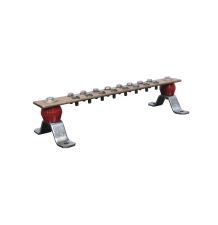 Barra de Unión de Cobre de 16 Contactos - Eficiencia Eléctrica